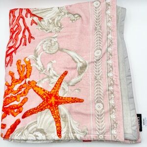 Versace Barocco De La Mer beach towel